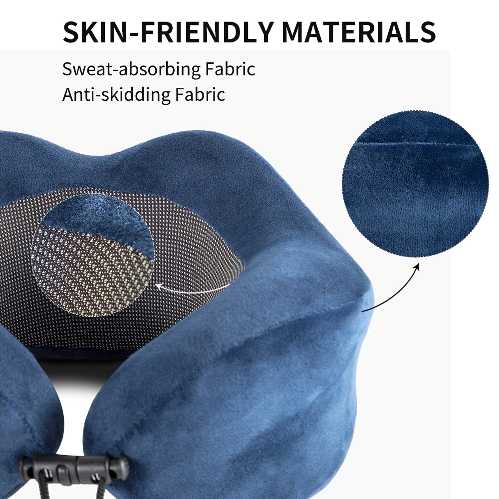 U образные подушки для шеи из пены с памятью мягкая медленная подушка путешествий