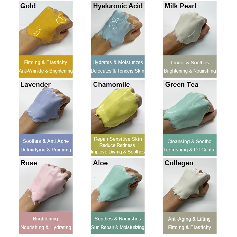 Оптовая цена магазин спа мягкая маска порошок для подачи кожи красота