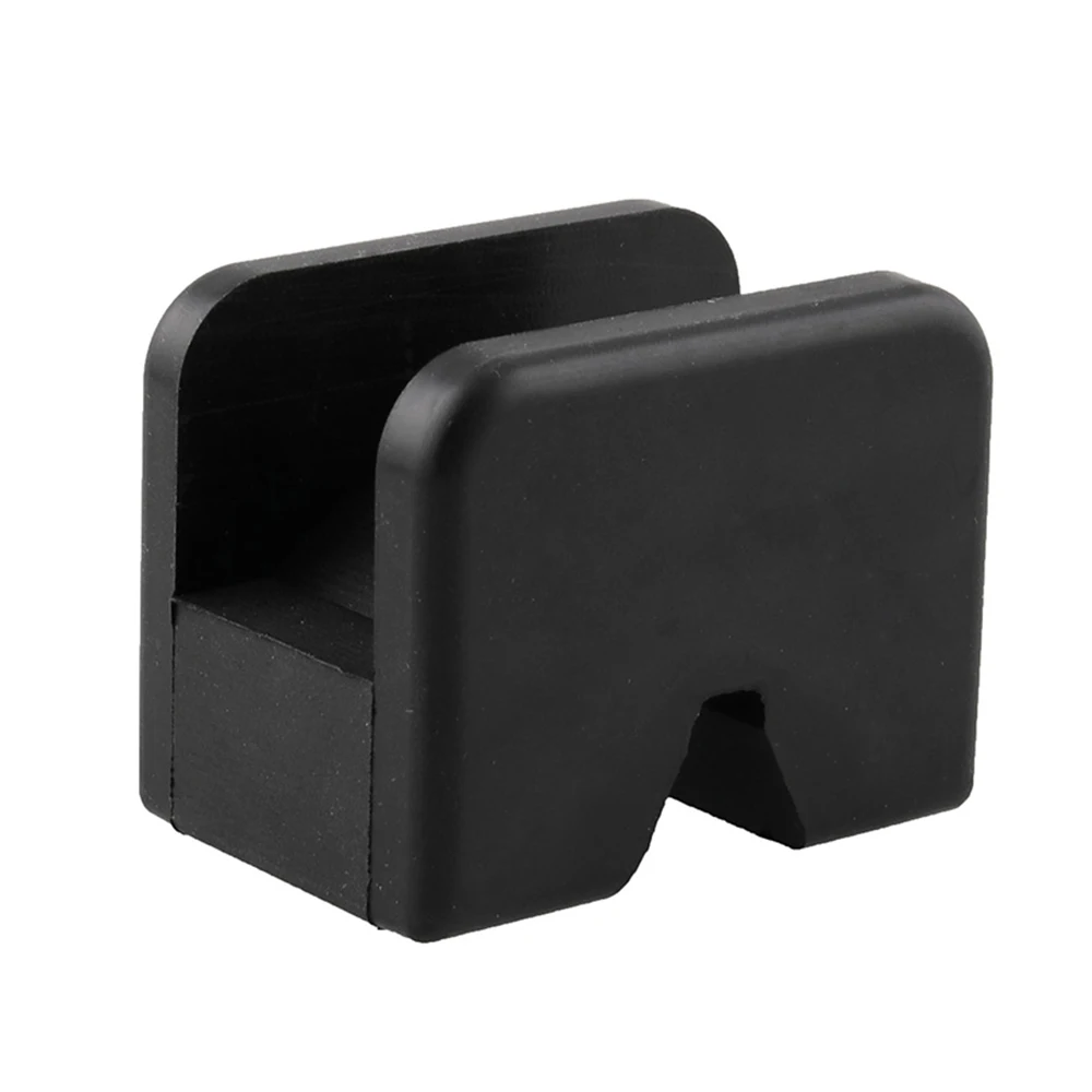 

2pcs Jack Pad Adapter for Jack Pad Universal Slotted Frame Rubber Stand Black