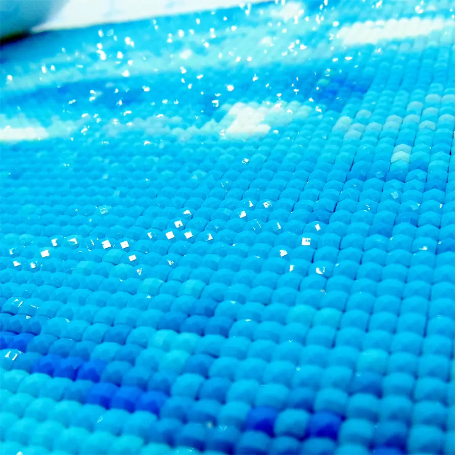 Алмазная живопись с цветком Ever Moment полная выкладка картина из страз алмазная