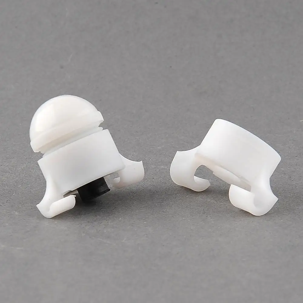 6pcs Fishing Rod Tip Clip Alarm Bite Alarm Alert Strike 2 Size in 1 Small Sport White Mini HOT Fish