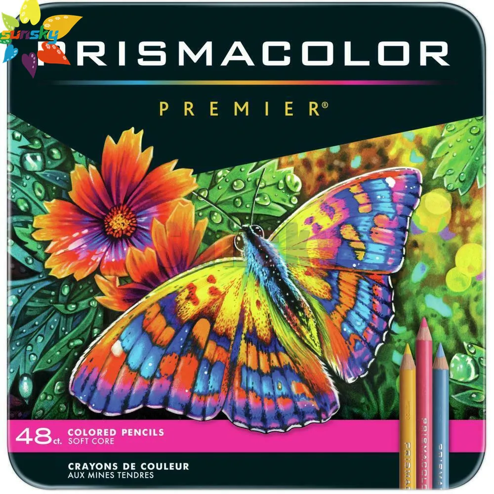 Карандаш для художников Prismacolor Premier 48 цветов масляный карандаш с мягким