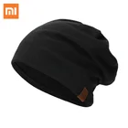 Зимняя теплая шапка Xiaomi Mijia для женщин и мужчин, вязаные Повседневные шапки, вязаные однотонные шапки с защитой ушей, Повседневная шапка в уличном стиле в стиле хип-хоп