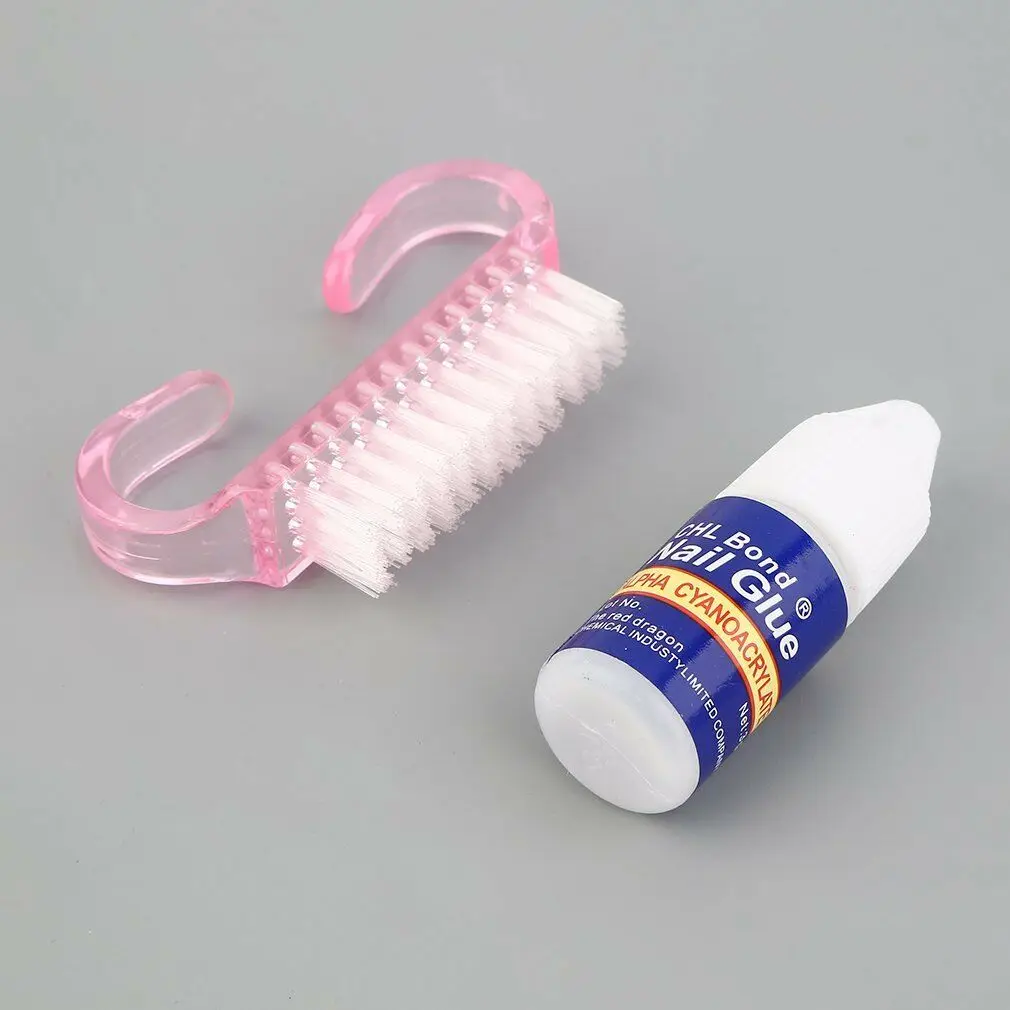 100 шт. натуральный белый Ложные Акриловые акриловый Фрезер для ногтей cо