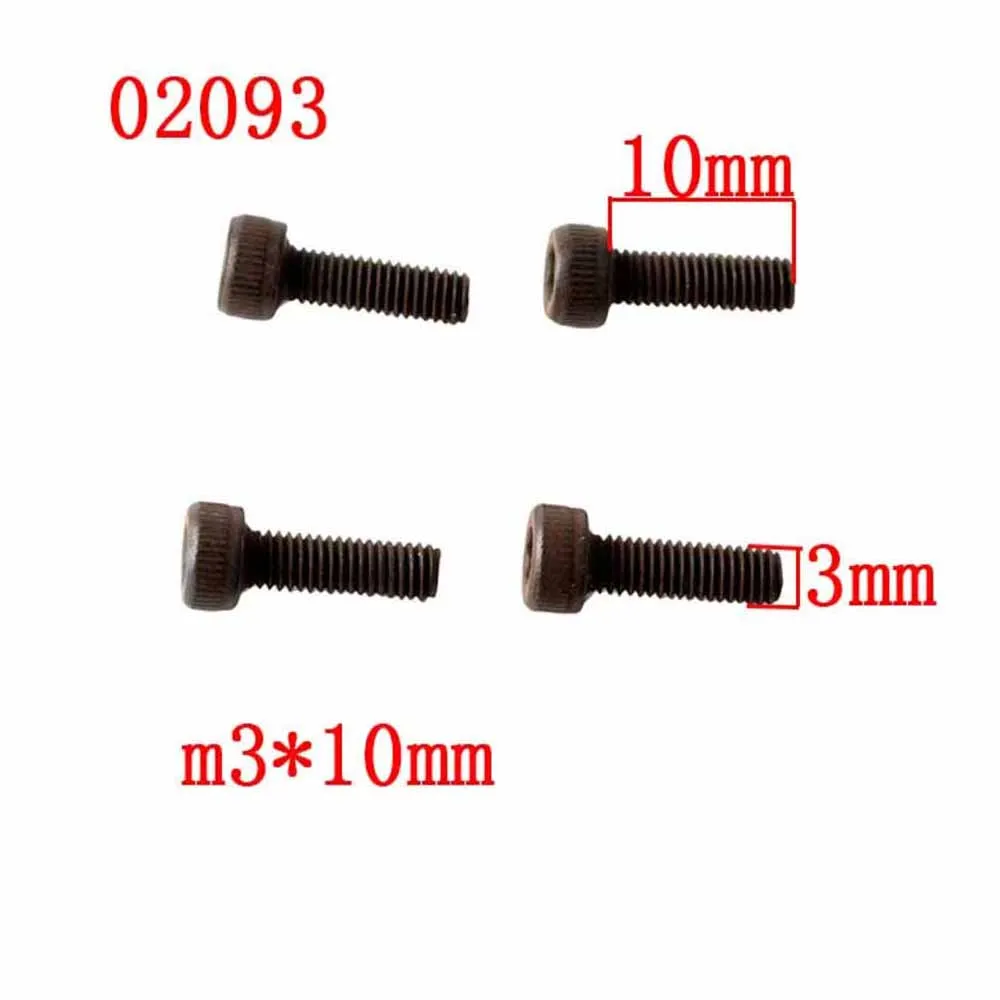 

Spare Parts 02093/02094/02095 M3 Screw for HSP 1/10 RC Model Cars