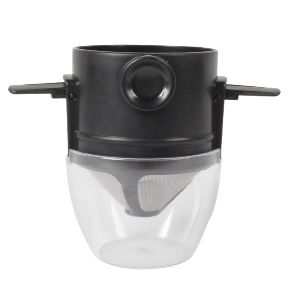 

Stainless Steel+ABS Double Layer Stainless Steel Coffee Filter Pour Over Coffee Dripper Filter Reusable Coffee Maker Filters