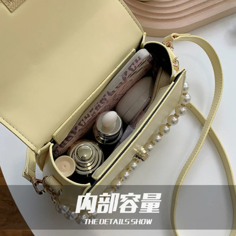 

Ladies Messenger Bag Luxury Handbags Ladies 2021 New Bags Designer Bags Fashion Shoulder Bags Ladies Hot Pearl Small Bags