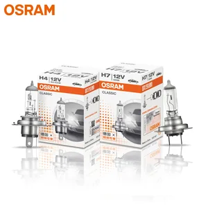 Лампа головного светильник OSRAM, оригинал, H1, H4, H3, H7, 12 В, 3200 к, автомобильная противотуманная фара, 55 Вт, 65 Вт, 100 Вт, галогенная автомобильная лампа, оригинальное качество (1 шт.)