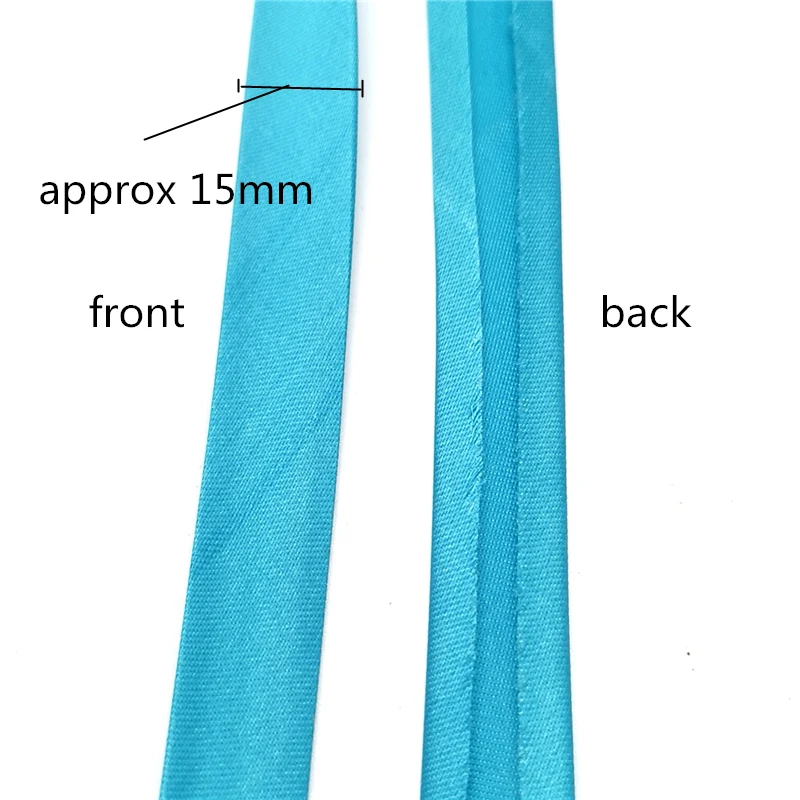 Рулон 90 ярдов 15 мм швейная Атласная Лента Край лента для одежды простыни подушки