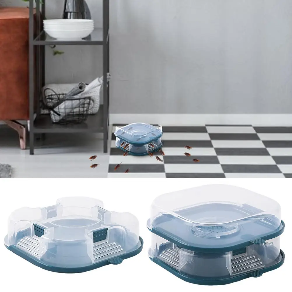 

Автоматический Ловец насекомых, многоразовая ловушка для тараканов, ловушка для насекомых, ловушка для наживок, пестицидов для дома, для ку...