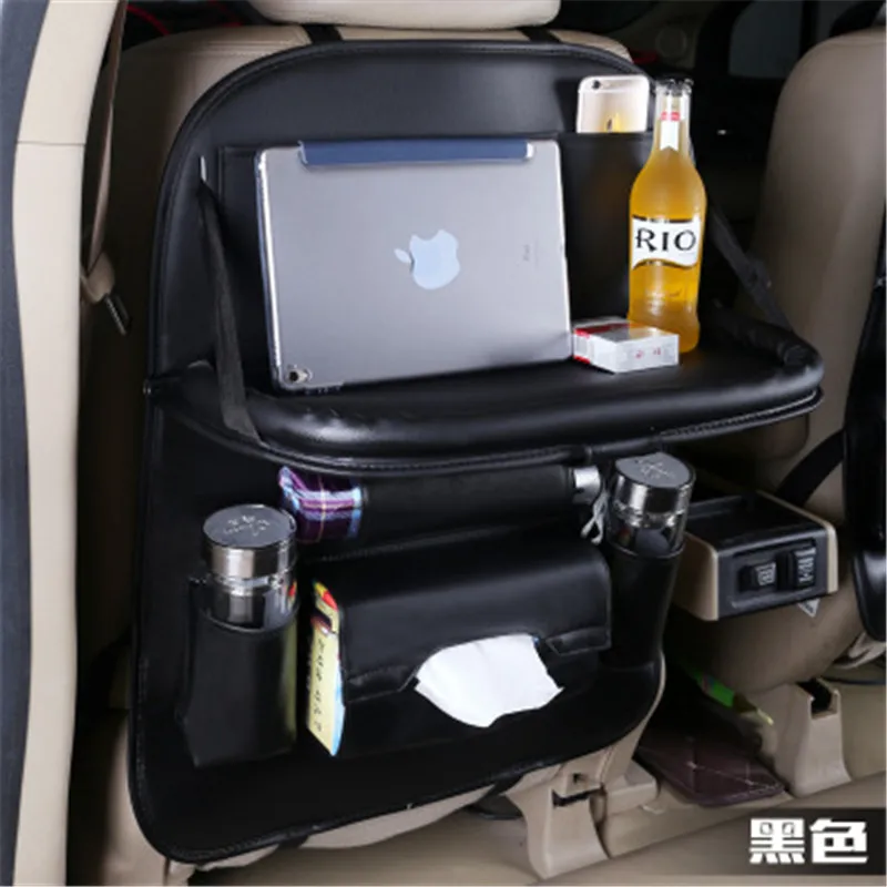 50*65CM Car Backseat Storage Bag Organizer Multi-Pocket Table Tray Pad Phone Cup Tissue Drink Umbrella Holder Box Foldable Shelf |
