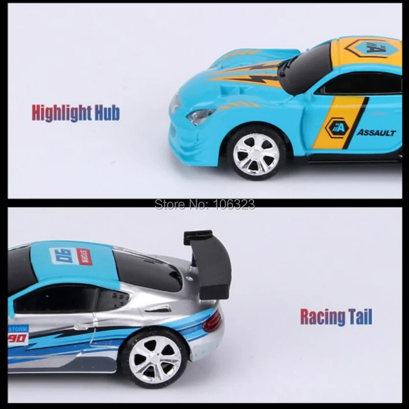1:58 Мини R/C гоночный автомобиль телефон с Bluetooth управление через приложение Driftting 2