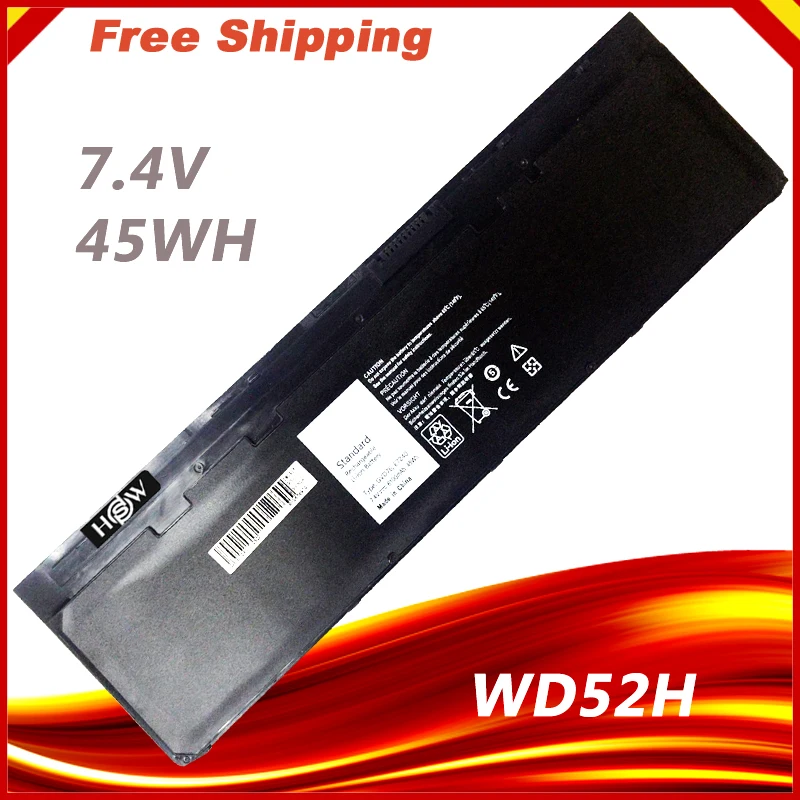 Аккумулятор для ноутбука DELL Latitude E7240 E7250 E7270 W57CV F3G33 0W57CV GVD76 VFV59 7 4 В 45