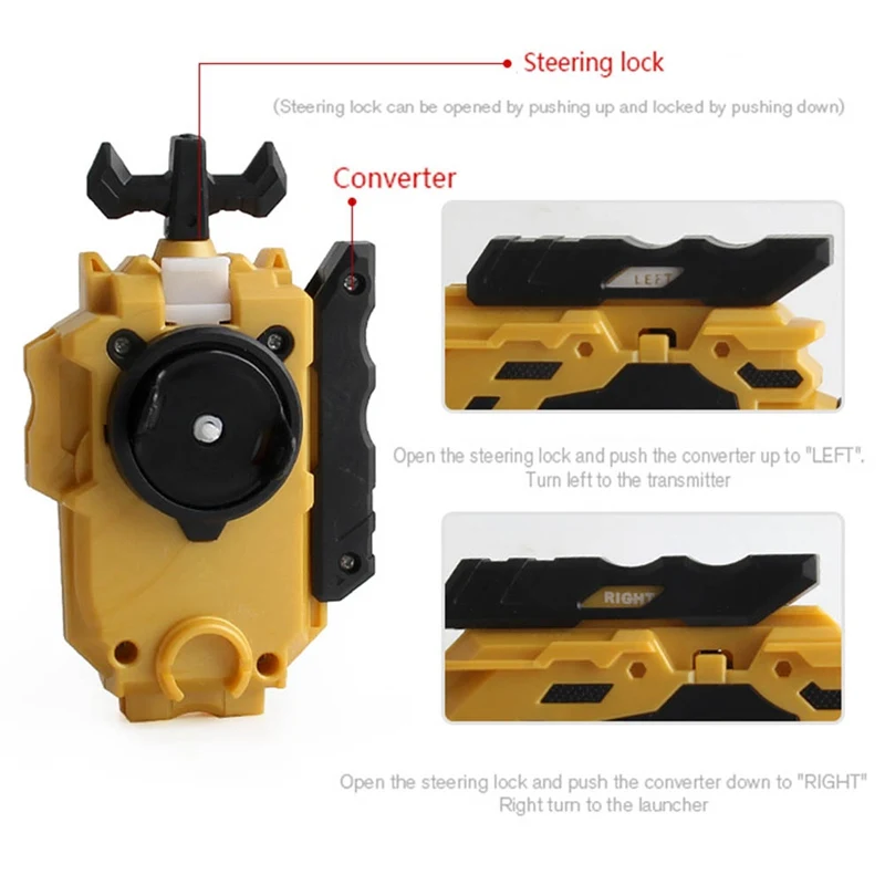 

Tops Spinning top Set Toys Beyblades Arena Metal Fighting Gyro With Launcher Bey Blade Toys