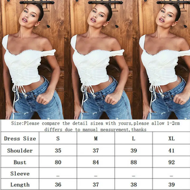 Женская Облегающая майка с открытыми плечами повседневная однотонная белая