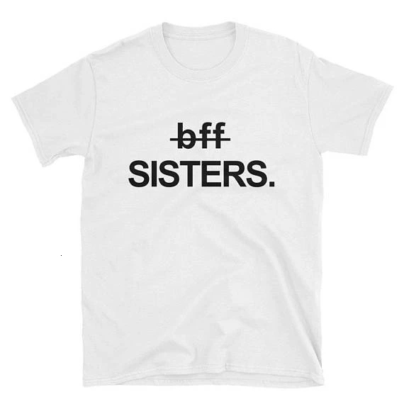 

bff t shirt best friend sister tumblr shirt aesthetic Girls fashion Bff t casual top tees best friend couple t shirt - L074