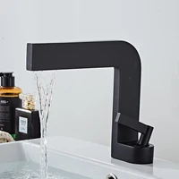 Becola Matte Black/white Basin Faucets CHROME Modern Washbasin Faucet square design Cold Hot Water Mixer Bathroom sink Crane