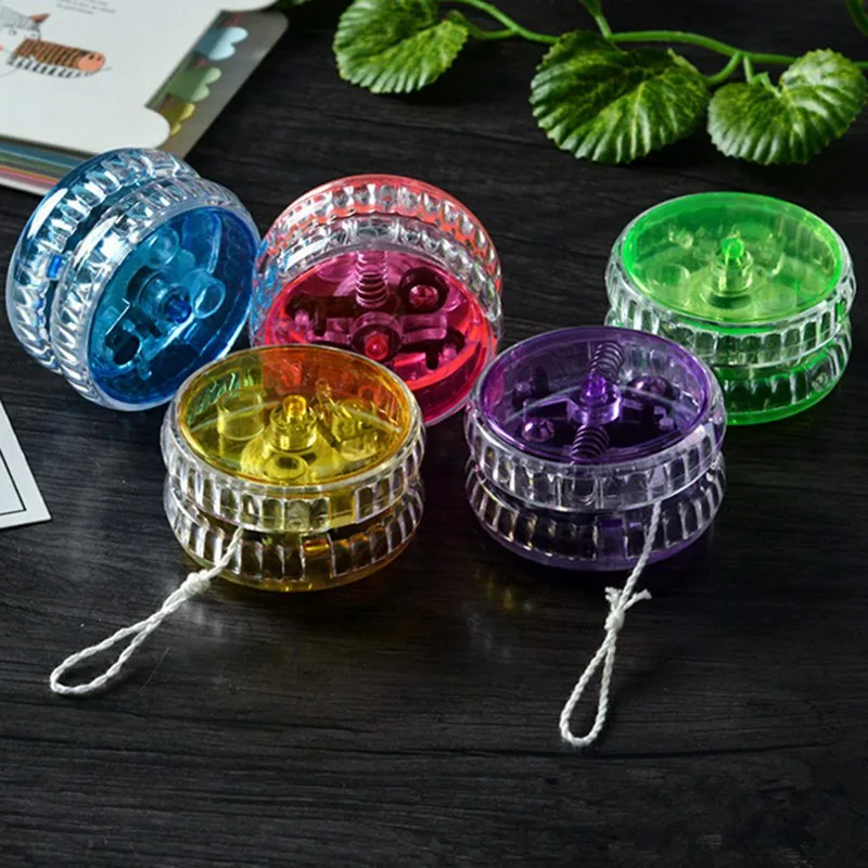 

High Speed YoYo Ball Luminous Flashing Child Clutch Mechanism Yo-Yo Toys For Kid Entertainment Children Gift