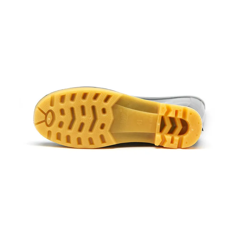 

Men Non-Slip Winter Rainboots Warm Socks Inserts PVC Waterproof Work Shoes Wellies High/Mid-Calf Rain Boots men's rubber galoshe