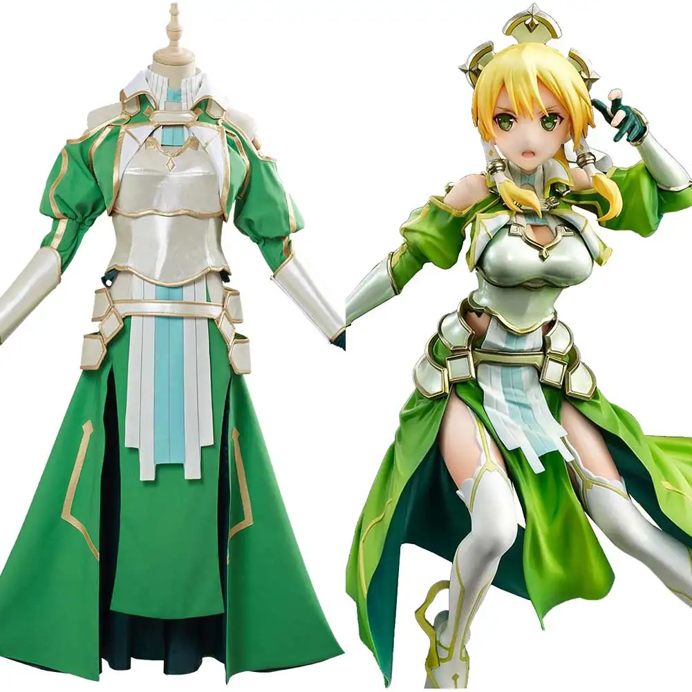 Аниме меч искусство онлайн САО Листова сугуха киригая Косплей Костюм Униформа