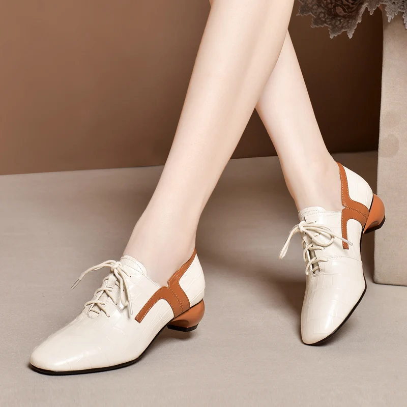 Пикантные женские туфли на высоком каблуке Разноцветные необычном туфли-лодочки