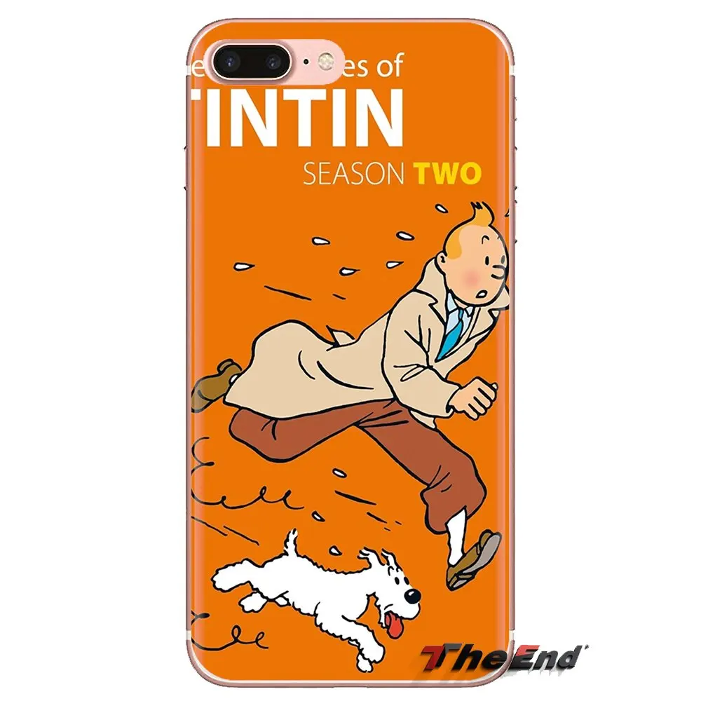 The Adventures of Tintin For Huawei Honor 5A LYO-L21 Y6 II Compact Y5 2 Y5II Mate 10 Lite Nova 2i 9i Transparent TPU Case Covers |