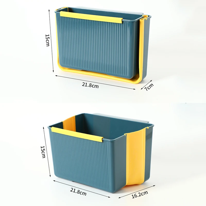 

Folding Trash Can Kitchen Car Trash Can Garbage Bin Trash Bin Rubbish Bin Dustbin Waste Bin For Kitchen Recycle Bin Garbage Can