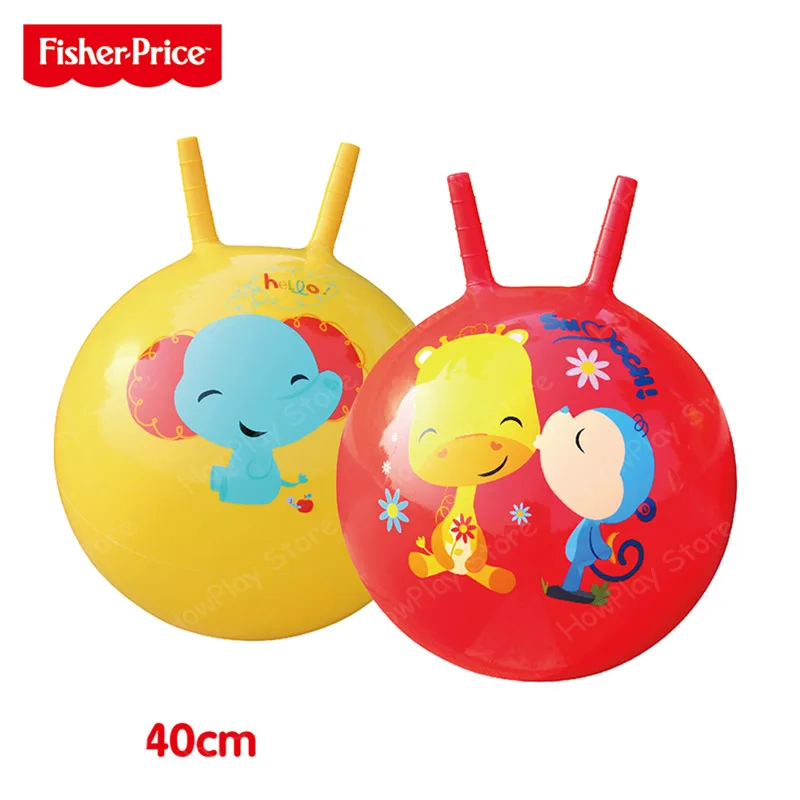 Fisher Price детские игрушечные мячи прыгающий мяч детский сад мультфильм животных