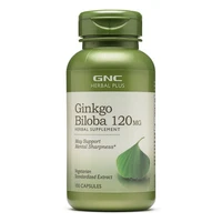 free shipping ginkgo biloba 120 mg may support mental sharpness 100 capsules