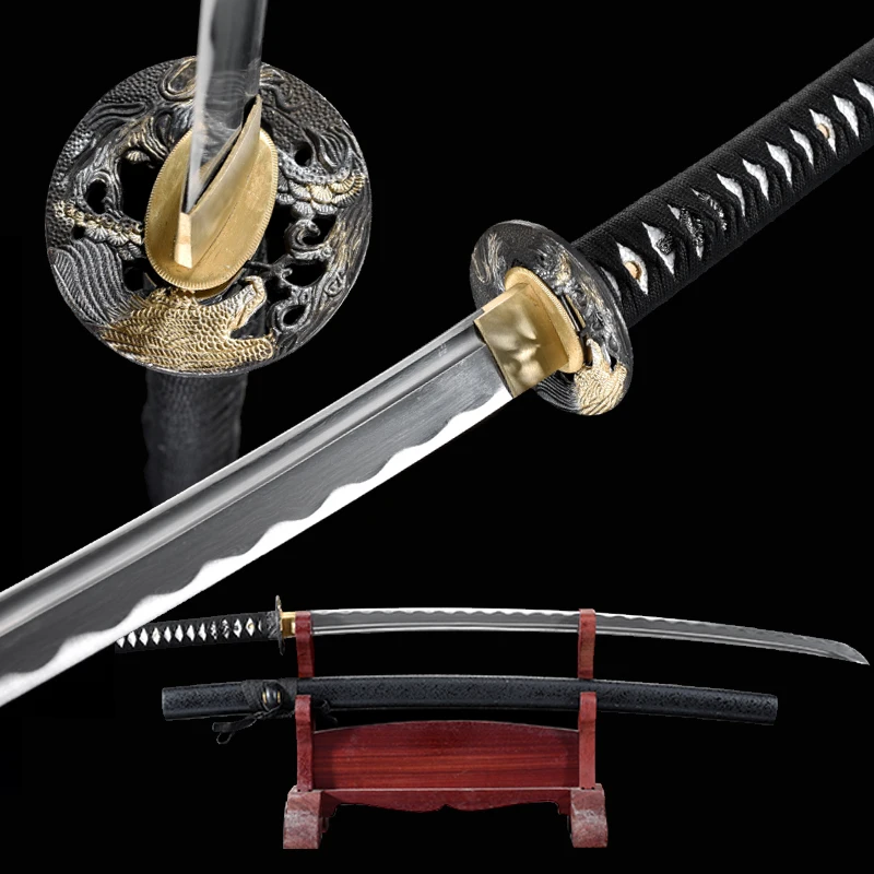 Пластичный монтаж Katana (катана) настоящий японский самурайский меч