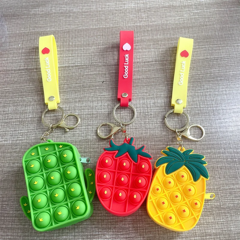 

Pop Cute Fidget Toys Antistress Pineapple Cactus Push Bubble Fidget Toy Children Anti Stress Squishy Cactus Squeeze Toy Gifts