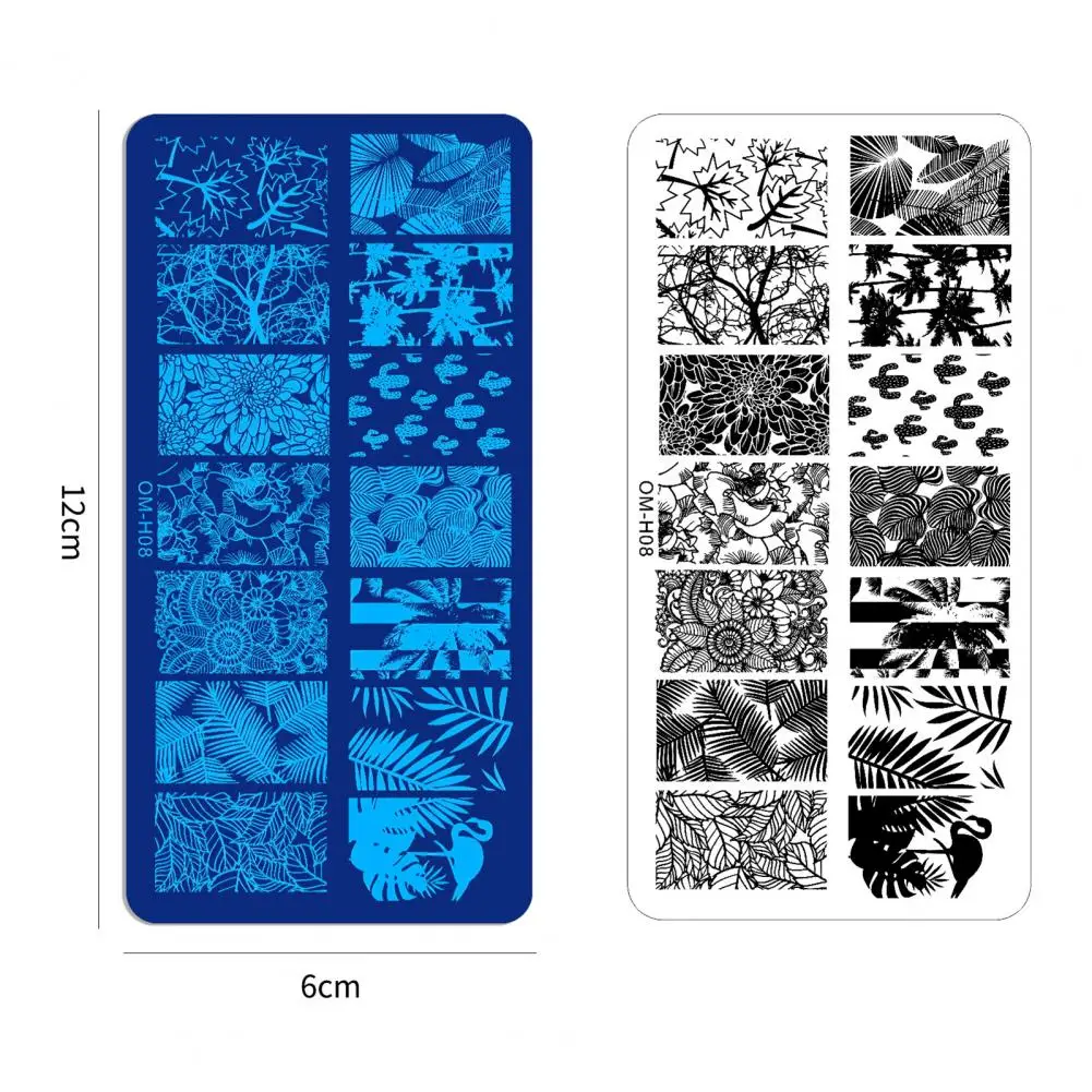 Nail Stamping Plates Cost-effective Precise Position Tools Art for Women Salon Nails Accessory | Красота и здоровье