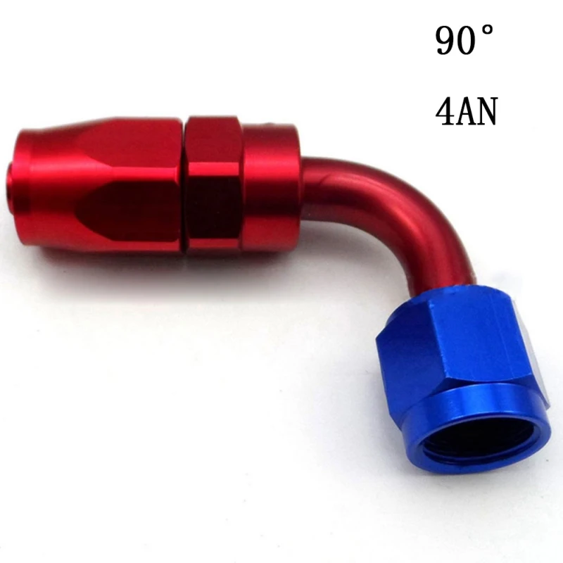 Wholesale AN6 AN8 AN10 AN12 Fitting Aluminum Fittings 0 Degree Oil/Fuel/Swivel hose fittings Swivel Hose End | Автомобили и