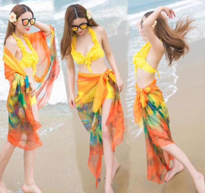 

new women scarves simulation silk high quality long women scarf wild multi-functional shawl sunscreen photo shawl beach scarf