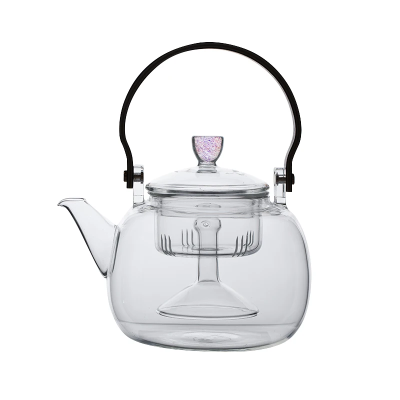 Современный Чай горшок Стекло Infuser Фильтр большой высокое качество 1.0L чайник