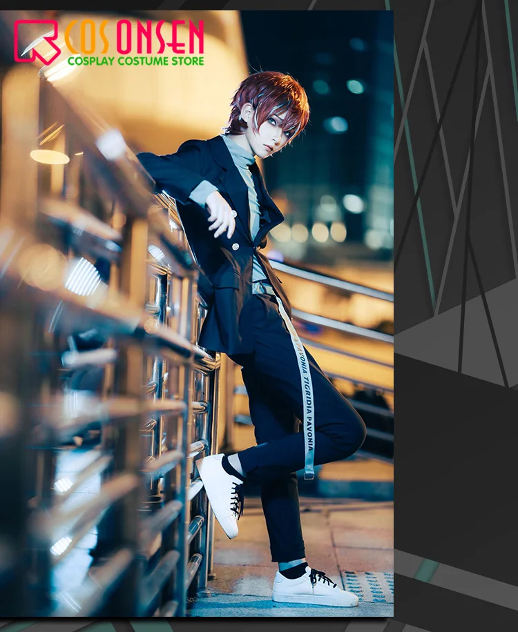 Дивизион рэп битва Kannonzaka Doppo ExtraWardrobe01 гипноз Mic DOPPO Косплей Костюм ONSEN DRB Matenrou костюм всех размеров