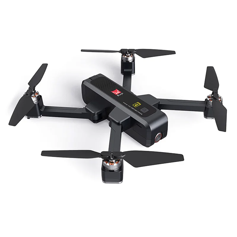 Квадрокоптер MJX B4W Радиоуправляемый с Wi Fi FPV 4K HD камерой ультразвуковой GPS складной