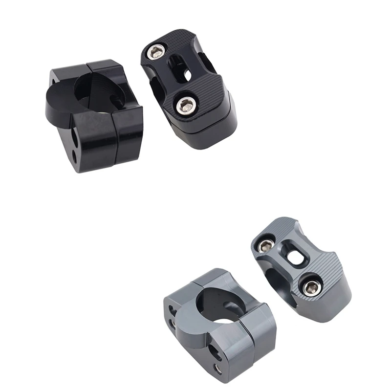 

Motorcycle Bar Clamps Handlebar Risers Adapter for 7/8Inch 1-1/8 Pit Dirt Motorbike for Trident 660 2021-2022