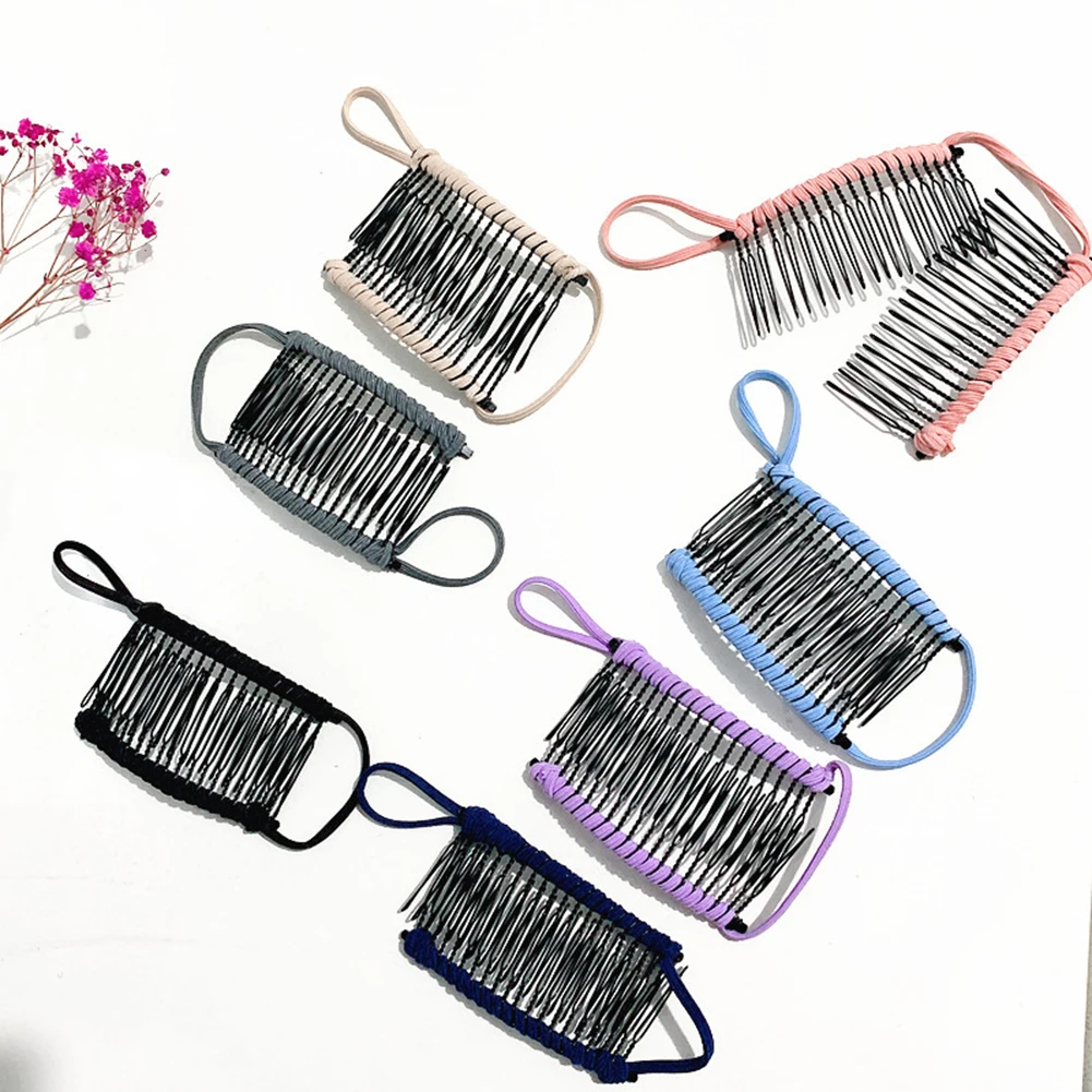 Заколка для волос в форме банана женская заколка-гребешок повязка на голову