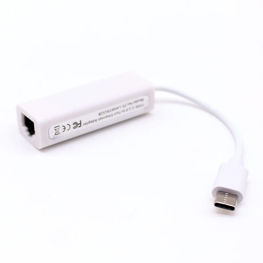 10 шт./лот USB 3 1 для оптоволкна вай-RJ45 Lan внешний тип C проводной сетевой