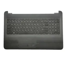 New For HP Pavilion 15-AY 15-AC 15-BA TPN-C125 Laptop Palmrest Upper Case Cover With Russian Keyboard 855027-001 Black
