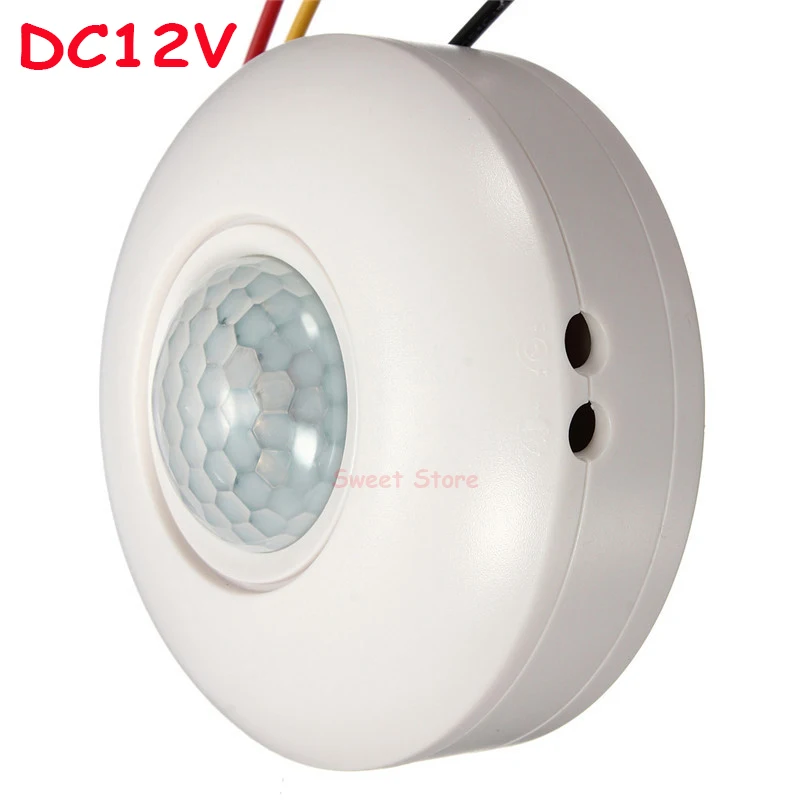 1 шт. потолочный светильник с датчиком движения 12 в пост. Тока | Обустройство дома