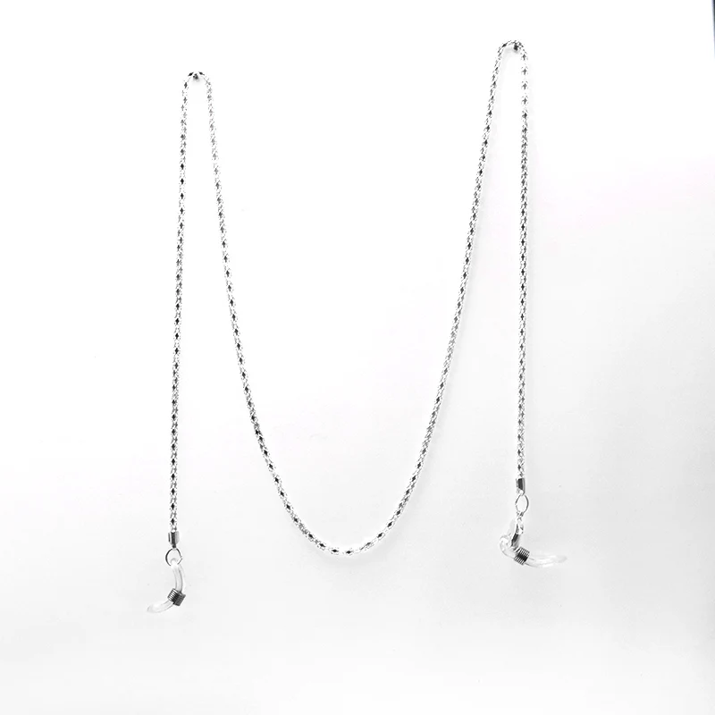 New Platinum Colour_Max цепочки для очков очки держатель для очков Ремешок Шнуры шнурки для женщин-очки фиксатор для женщин - Цвет: New Platinum