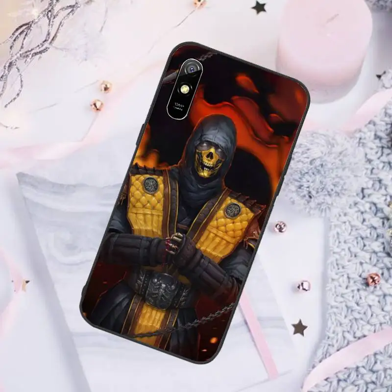 

Mortal Kombat Phone Case For Xiaomi Redmi note 7 8 9 pro 8T 9A 9S Mi Note 10 Lite pro