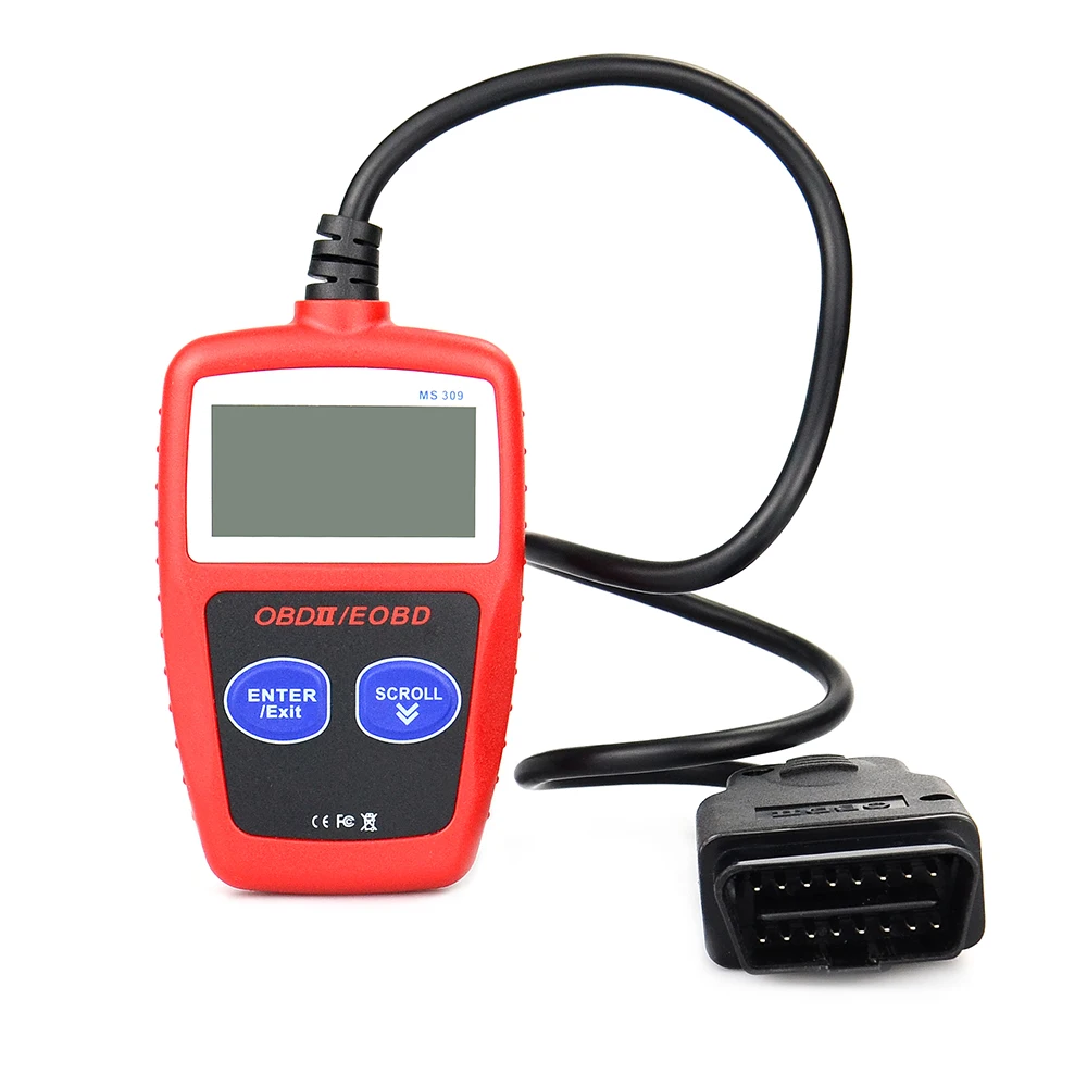 Сканер кодов MS309 CAN BUS OBD2 считыватель автомобиля EOBD OBD II диагностический