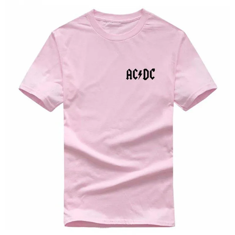 Camisetas Hombre AC/DC Группа рок футболка для мужчин s acdc Графические футболки принт о-образный вырез хип-хоп короткий рукав Повседневная футболка мужская одежда