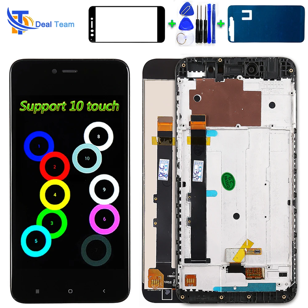 Дело Team 5 inch Lcd Дисплей для Xiaomi Redmi Примечание 5A премьер профессионал 3 GB