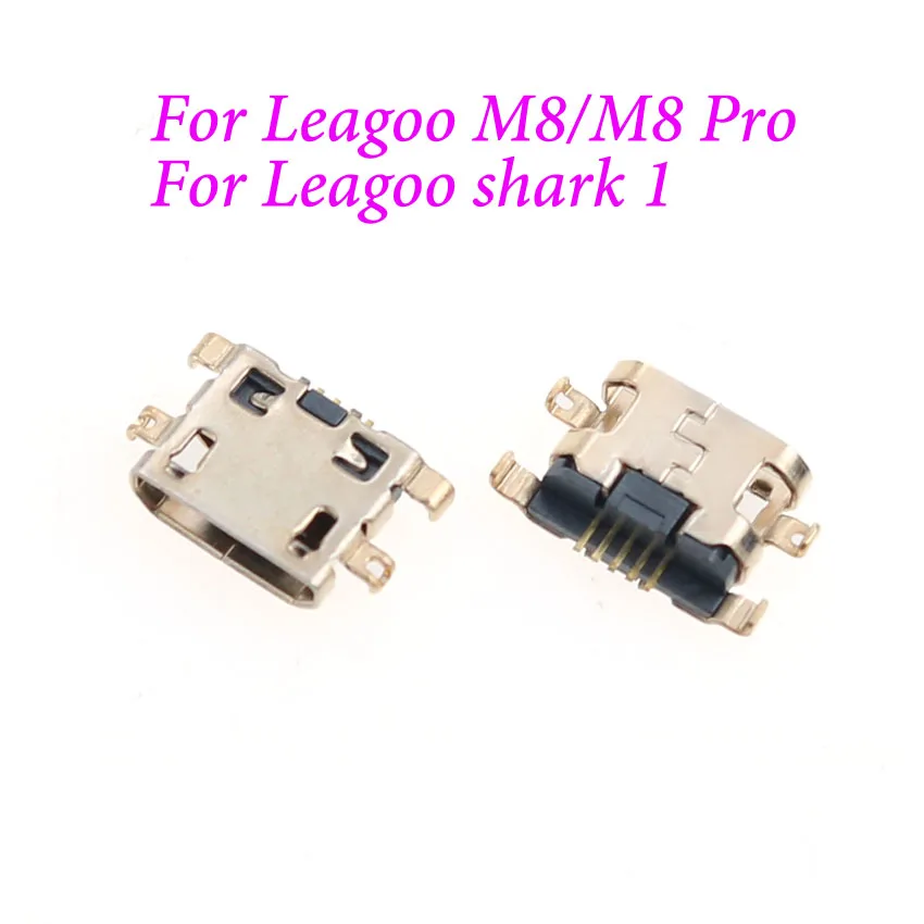 M8 M8 Pro Shark 1 Cltgxdd 2 шт. для Leagoo M5/M5 Plus/M8/M8 Pro/Shark 1 зарядный порт Замена гнездовая розетка, штекер разъем Micro USB порт - Цвет: M8 M8 Pro Shark 1