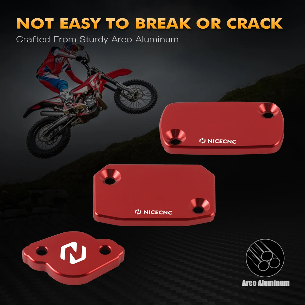 

NICECNC For Beta 250 300 350 400 450 500 RR RRS 4 Stock 13-21 X-Trainer 300 Front Rear Clutch Brake Reservoir Cap Cover Guard