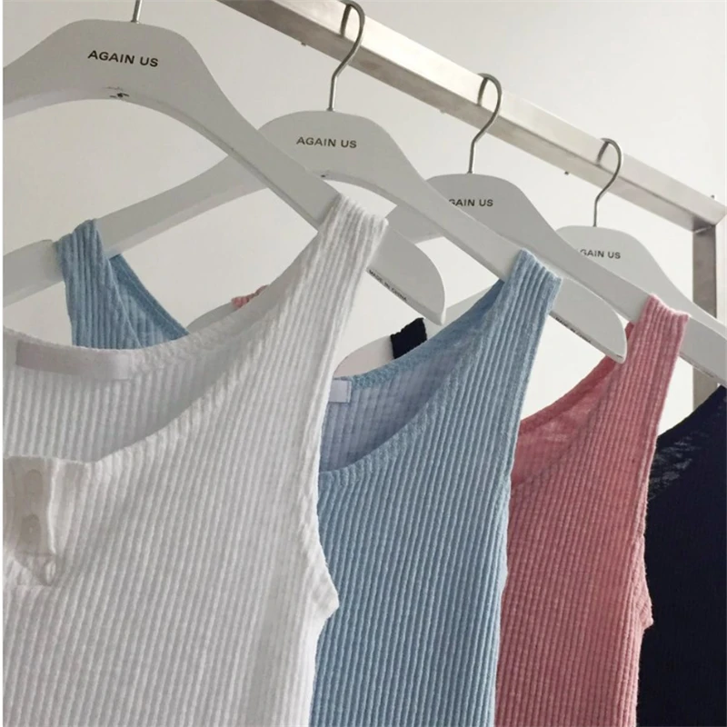 

New Halter Bandage Sexy Crop Tops Women Solid Cotton Underwear Tank Vest Summer Womens Camisole Sleeveless Slim Skinny Solid